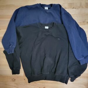 Russell Athletic Bundle of 2 Crew Sweatshirts Medium